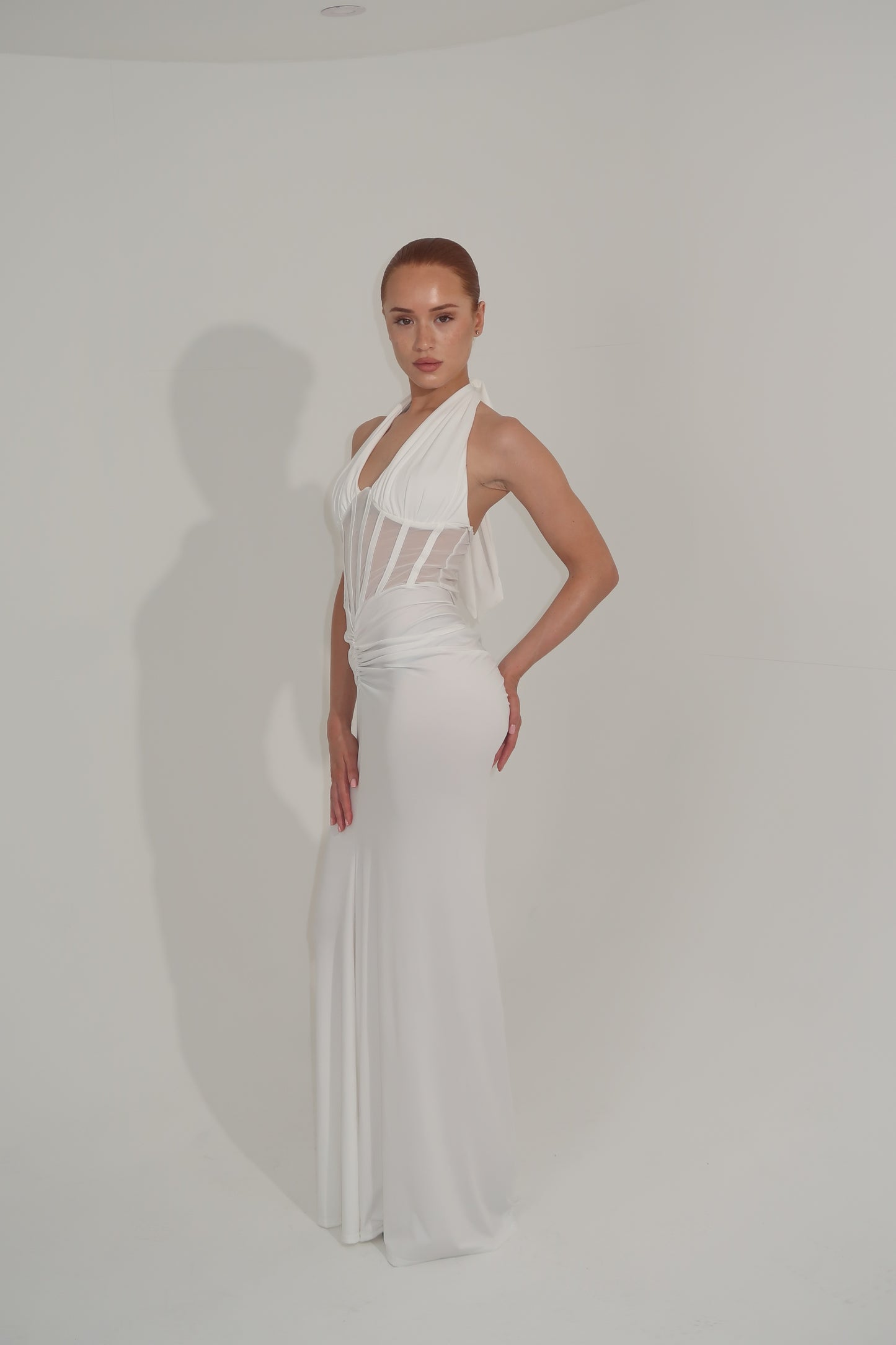 ISLA DRESS - WHITE