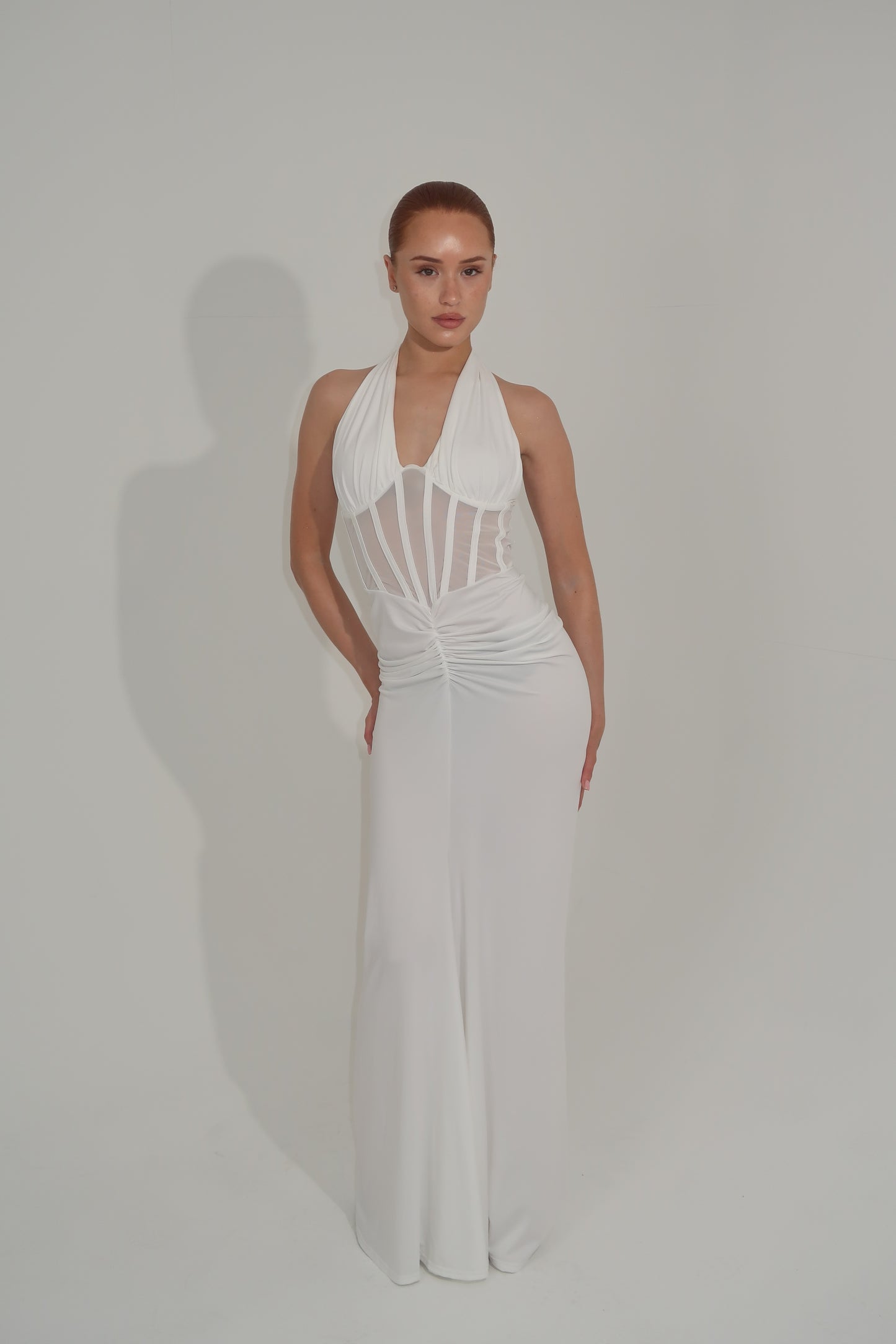 ISLA DRESS - WHITE