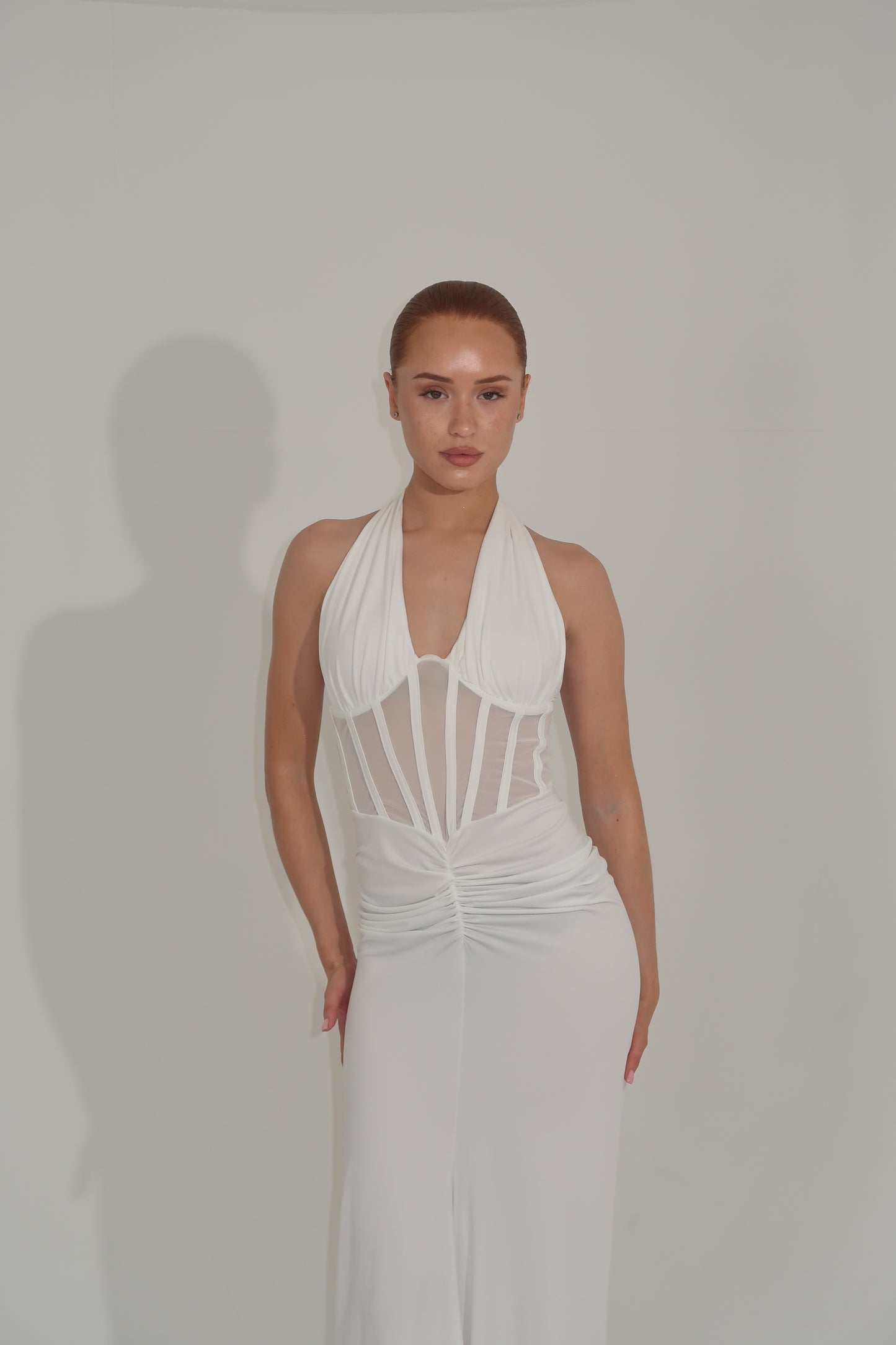 ISLA DRESS - WHITE